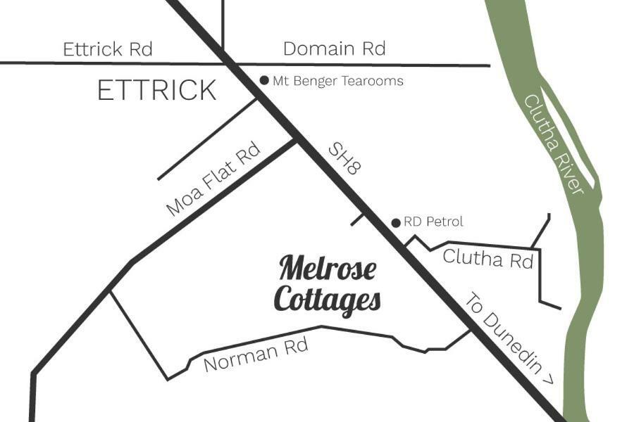 Melrose Cottages Millers Flat Экстерьер фото